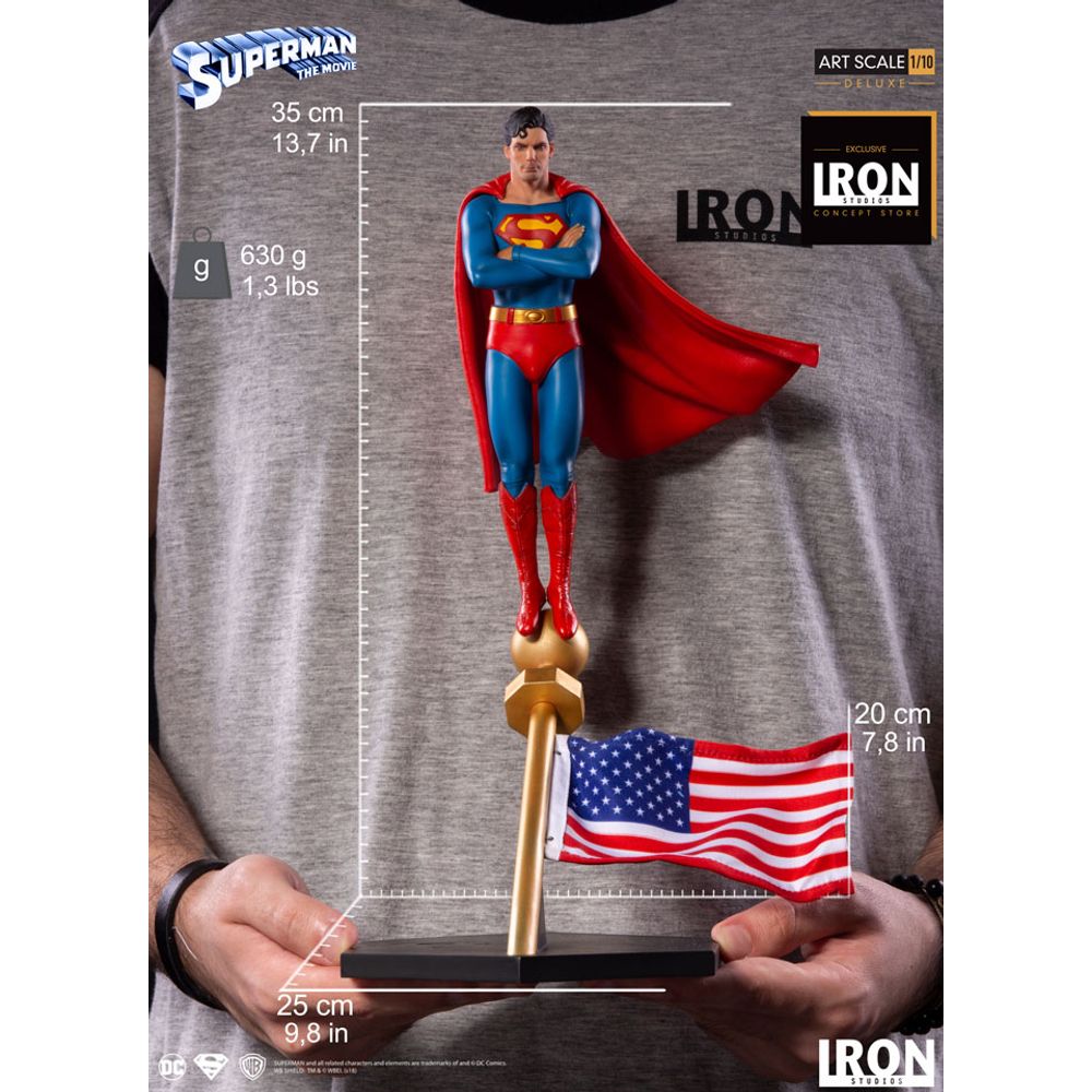 Superman 1978 Deluxe Art Scale Ironstudios