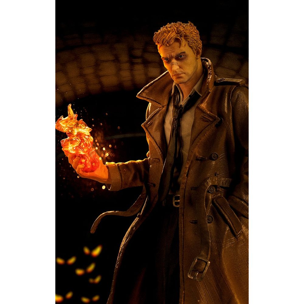 Estátua Constantine 1/10 DC Comics Serie 7 Art Scale Iron Studios ironstudios